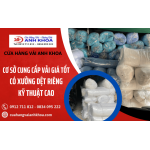 Cơ sở cung cấp vải giá tốt có xưởng dệt riêng kỹ thuật cao - Anh Khoa