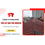 Công ty phân phối tấm lợp sinh thái Onduline chiết khấu tốt cho đại lý