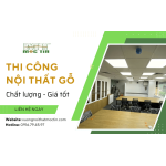 Địa điểm thi công nội thất Gỗ uy tín - đúng chất lượng - giá tốt