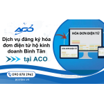 Cung cấp dịch vụ đăng ký hóa đơn điện tử hộ kinh doanh Bình Tân chuyên nghiệp