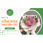 Hoa Tươi Ken Bo cung cấp dịch vụ cắm hoa theo yêu cầu khách hàng