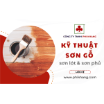Hướng dẫn chi tiết kỹ thuật sơn gỗ đối với sơn lót và sơn phủ