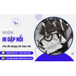 Vũ Huy nhận in dập nổi cho đa dạng các loại vải