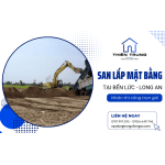 Nhận thi công san lấp mặt bằng Bến Lức  trọn gói từ A-Z