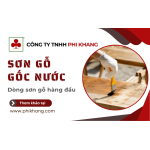 Tìm hiểu về sơn gỗ gốc nước được ưa chuộng hàng đầu hiện nay