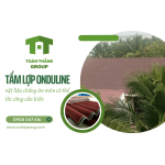 Tìm tấm lợp chống ăn mòn thi công gần biển- Tấm lợp sinh thái Onduline