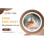 Tiệm bánh CHAU Cake nhận làm bánh sinh nhật tặng ông bà, cha mẹ