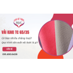Vải Kaki TC 65/35 uy tín cho thị trường trong và ngoài nước gồm có bao nhiêu chủng loại? Quy trình sản xuất vải Kaki là gì?