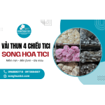 Vải thun 4 chiều tici kết chất lượng, đa dạng mẫu mã