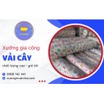 Xưởng In Vải Vina - Xưởng chuyên gia công vải cây chất lượng cao, giá tốt