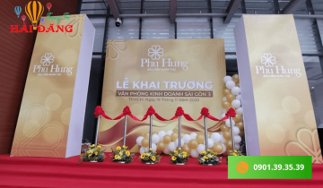 3 lý do nên tin chọn dịch vụ cho thuê sân khấu khai trương - Trang Trí Hải Đăng