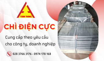 Cung cấp chì điện cực theo nhu cầu, cam kết chất lượng