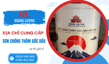 Địa chỉ cung cấp sơn chống thấm gốc dầu uy tín, giá rẻ 