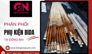 Đại lý phân phối phụ kiện bida tại Đồng Nai