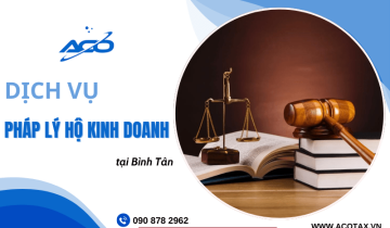 Cung cấp dịch vụ pháp lý hộ kinh doanh Bình Tân trọn gói