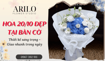 Hoa 20/10 đẹp tại Bàn Cờ, nhận giao nhanh trong ngày