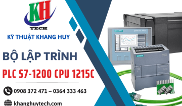 Khám phá đặc điểm và sức mạnh của bộ lập trình PLC S7-1200 CPU 1215C cùng Khang Huy Tech