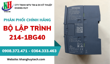 Khang Huy Tech - Phân phối bộ lập trình 214-1BG40 chính hãng Siemens