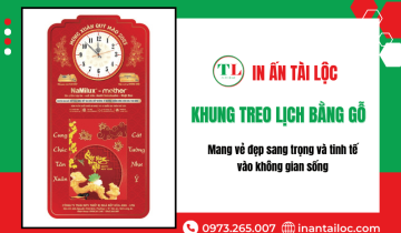 Khung treo lịch bằng gỗ - Mang vẻ đẹp sang trọng và tinh tế vào không gian sống 