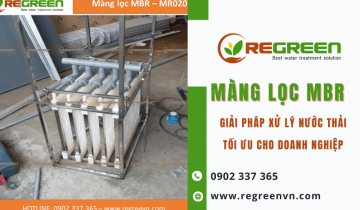 Màng lọc MBR - Giải pháp xử lý nước thải tối ưu cho doanh nghiệp