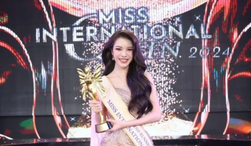 Tường San xuất sắc giành ngôi Á hậu 2 trong Miss International Queen 2024