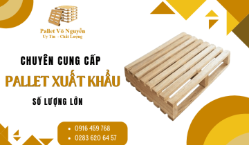 Chuyên cung cấp pallet xuất khẩu số lượng lớn