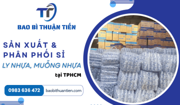 Sản xuất phân phối sỉ ly nhựa, muỗng nhựa tại TPHCM