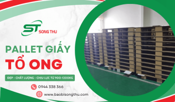 Song Thu cung cấp Pallet giấy tổ ong đẹp - chất lượng - chịu lực tốt