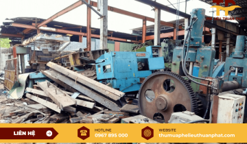 Phế Liệu Thuận Phát chuyên thu mua máy móc cũ tại Đồng Tháp với mức giá cao