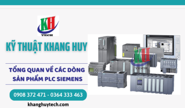 Tổng quan về các dòng sản phẩm PLC LOGO, S7-200-1200-1500 tại Khang Huy Tech