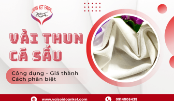 Vải thun cá sấu là gì? Công dụng của vải thun cá sấu? Cách phân biệt vải thun cá sấu Cotton và vải cá sấu Poly