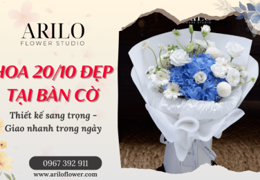 Hoa 20/10 đẹp tại Bàn Cờ, nhận giao nhanh trong ngày