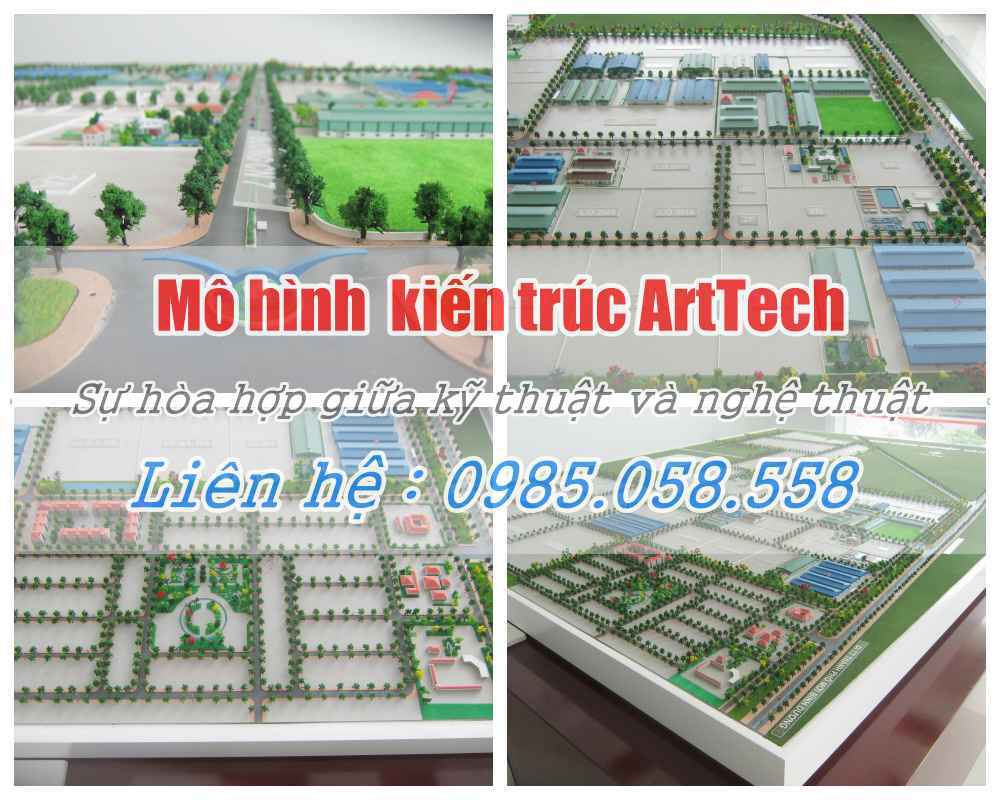 Mô hình ArtTech sản xuất mô hình đạt chuẩn