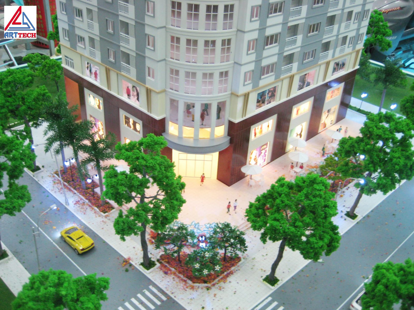 Cận cảnh mô hình kiến trại của ArtTech