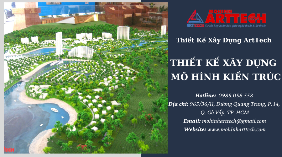 mô hình kiến trúc 3