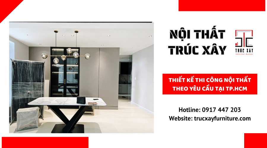 thiết kế thi công nội thất