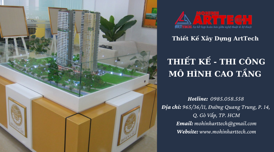 Thiết kế mô hình kiến trúc ArtTech
