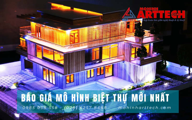 mô hình biệt thự