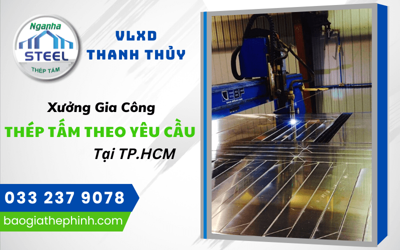 gia công thép tấm