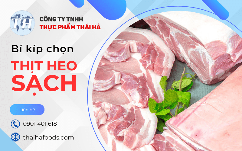 thịt heo sạch