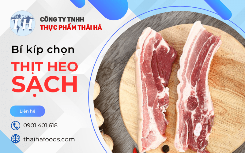 thịt heo sạch