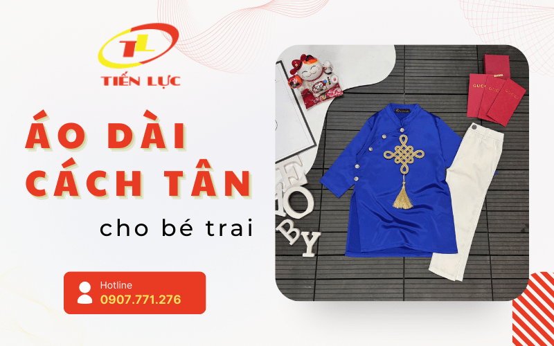 áo dài cách tân bé trai