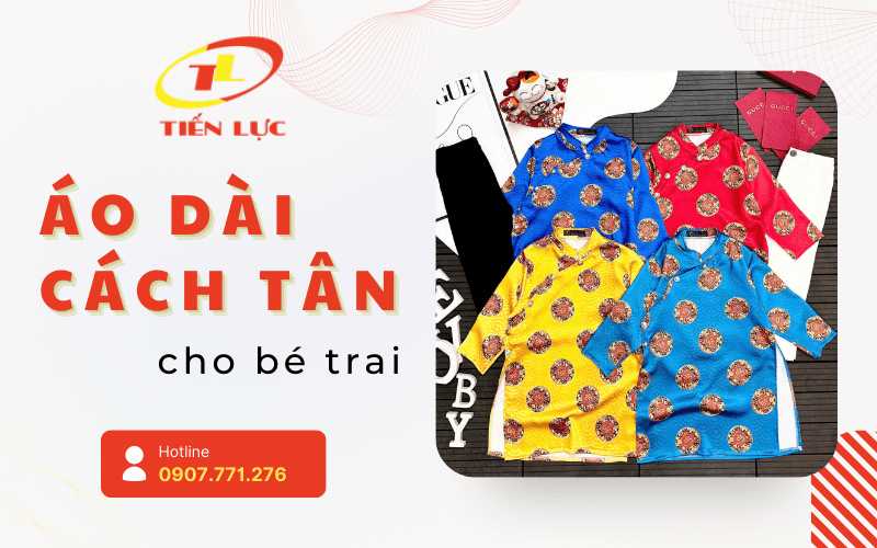 áo dài cách tân bé trai