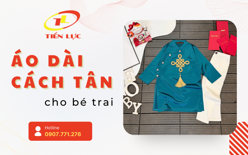 áo dài cách tân bé trai