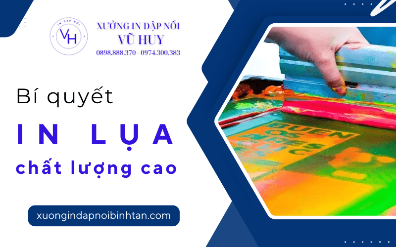 in lụa