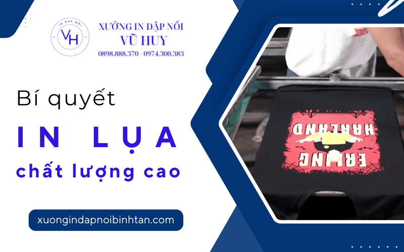 in lụa