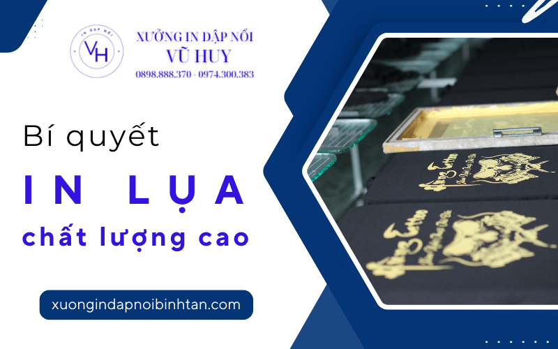 in lụa