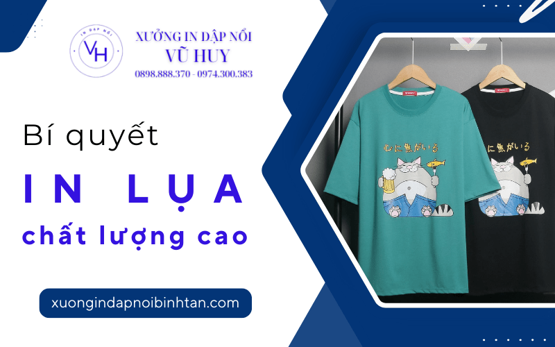 in lụa