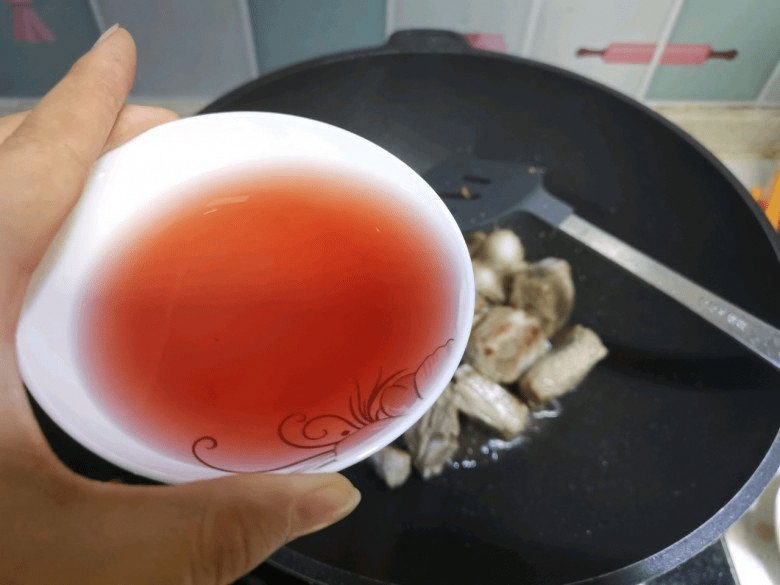 sườn om chua ngọt