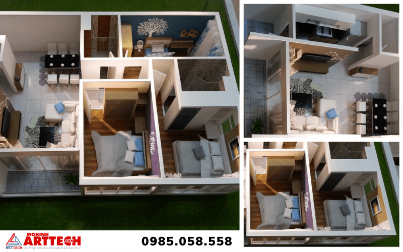 mô hình nội thất